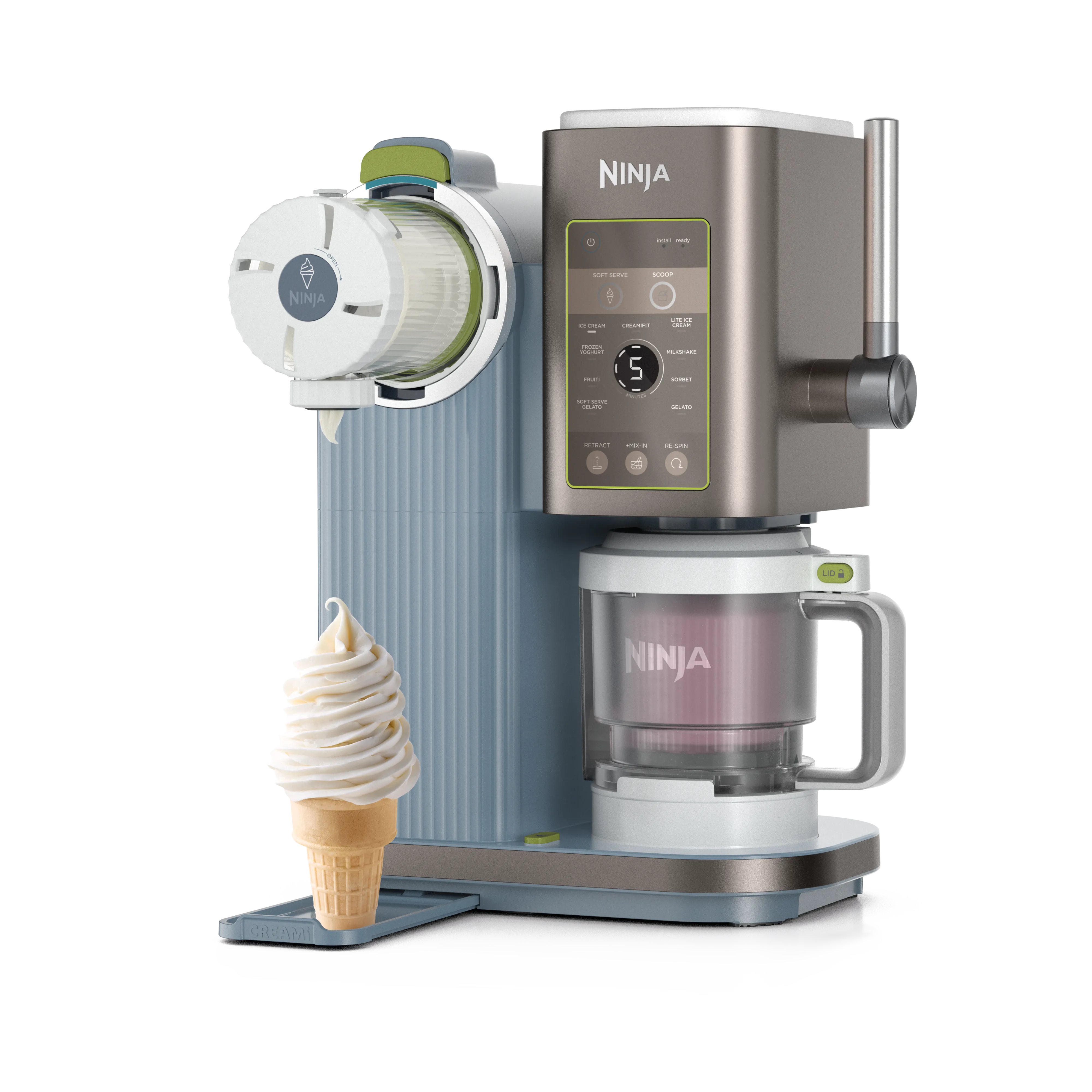 Ninja Swirl by CREAMi 13-in-1 Soft Serve & Dondurma Makinesi - Icy