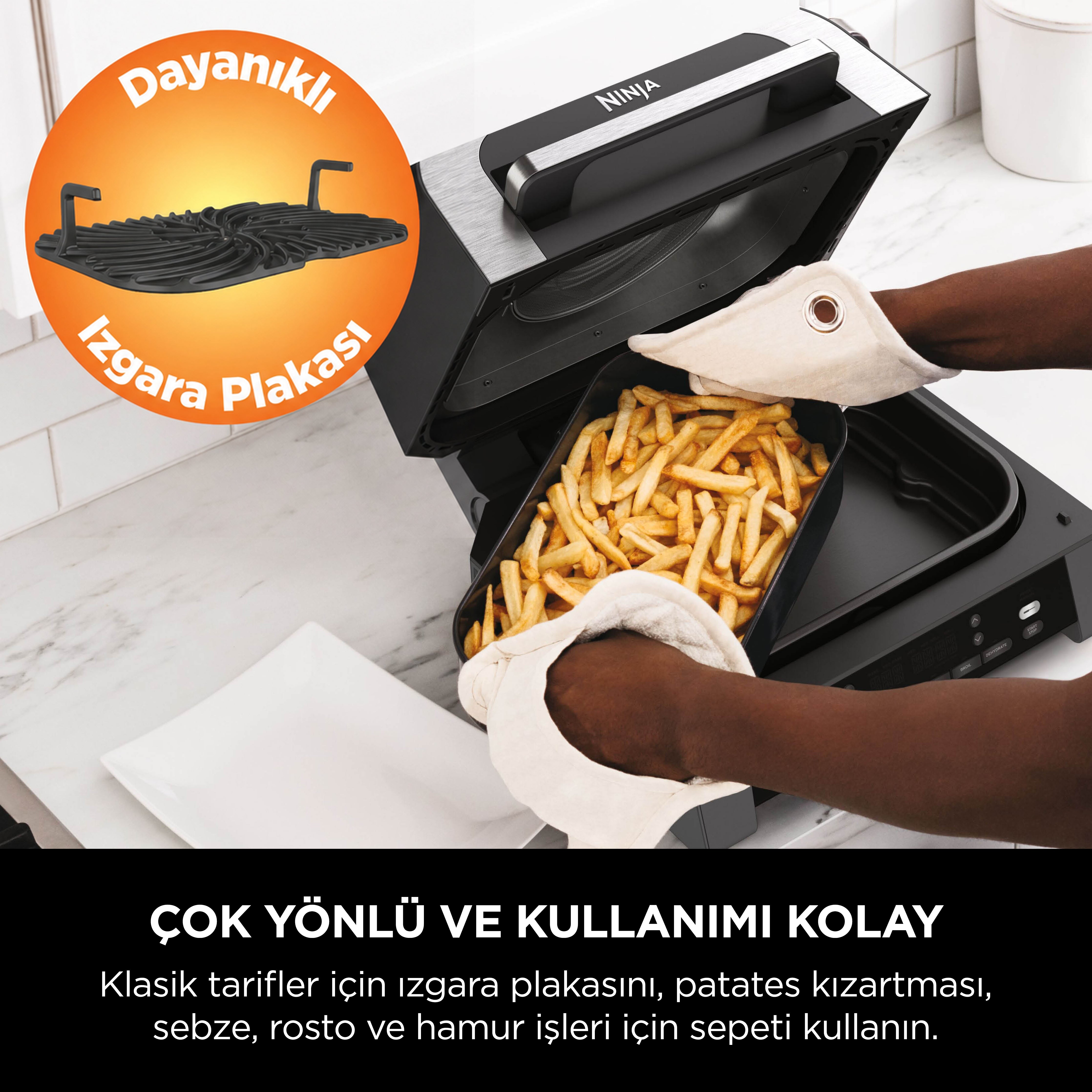 Ninja Foodie MAX 6-in-1 Izgara ve Air Fryer – Sharkninja