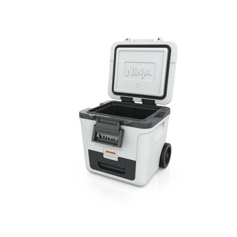 Ninja FrostVault Tekerlekli Cooler, 28 Litre, Beyaz