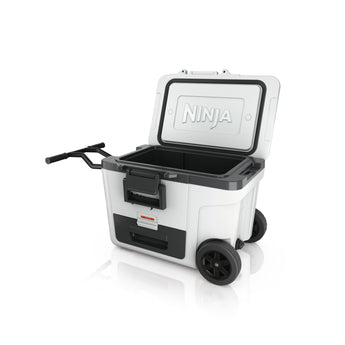 Ninja FrostVault Tekerlekli Cooler, 42 Litre, Beyaz
