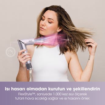 Shark FlexStyle 5-in-1 Saç Kurutma & Şekillendime Sistemi - Lila