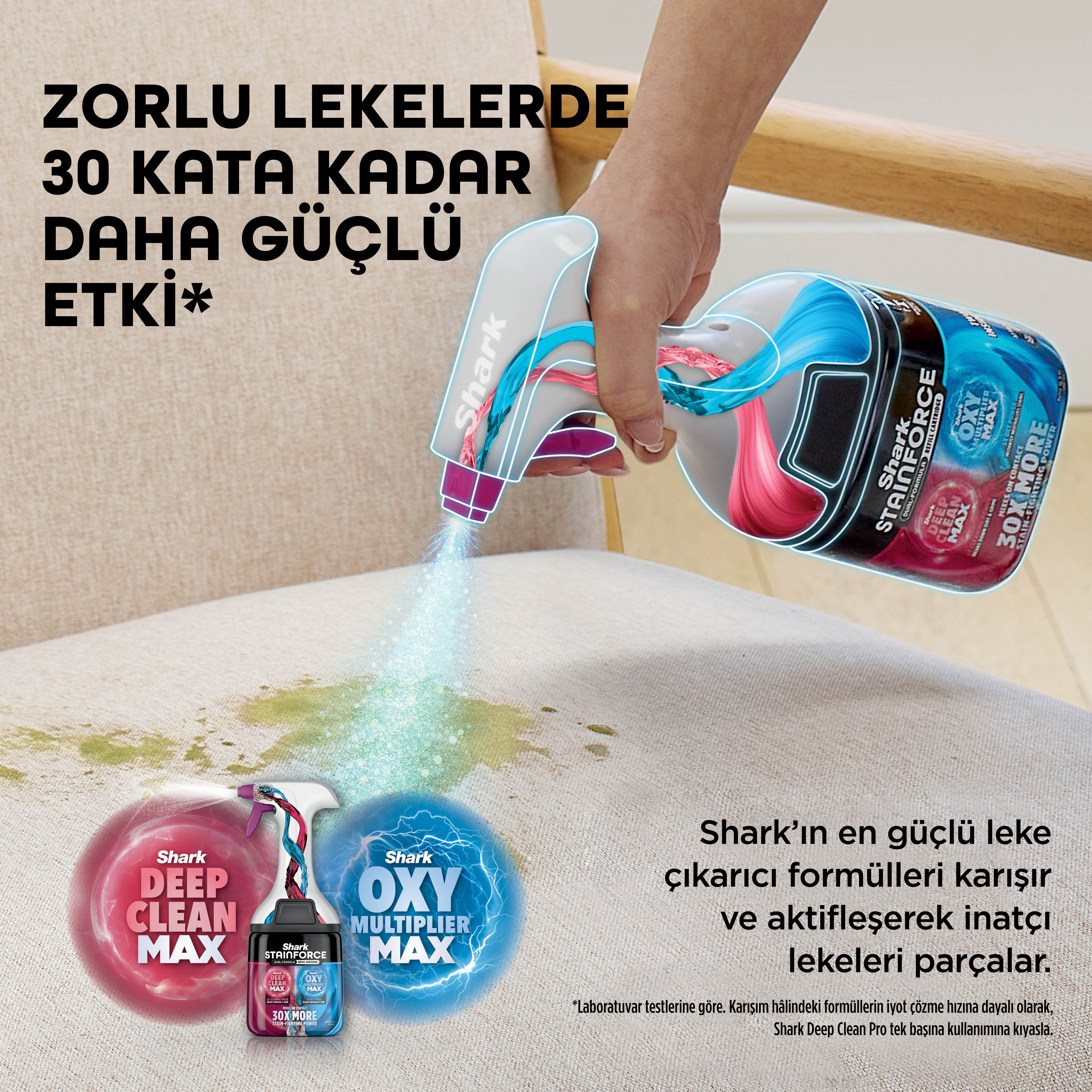 Shark StainForce Kablosuz Leke Çıkarma Makinesi – Sharkninja
