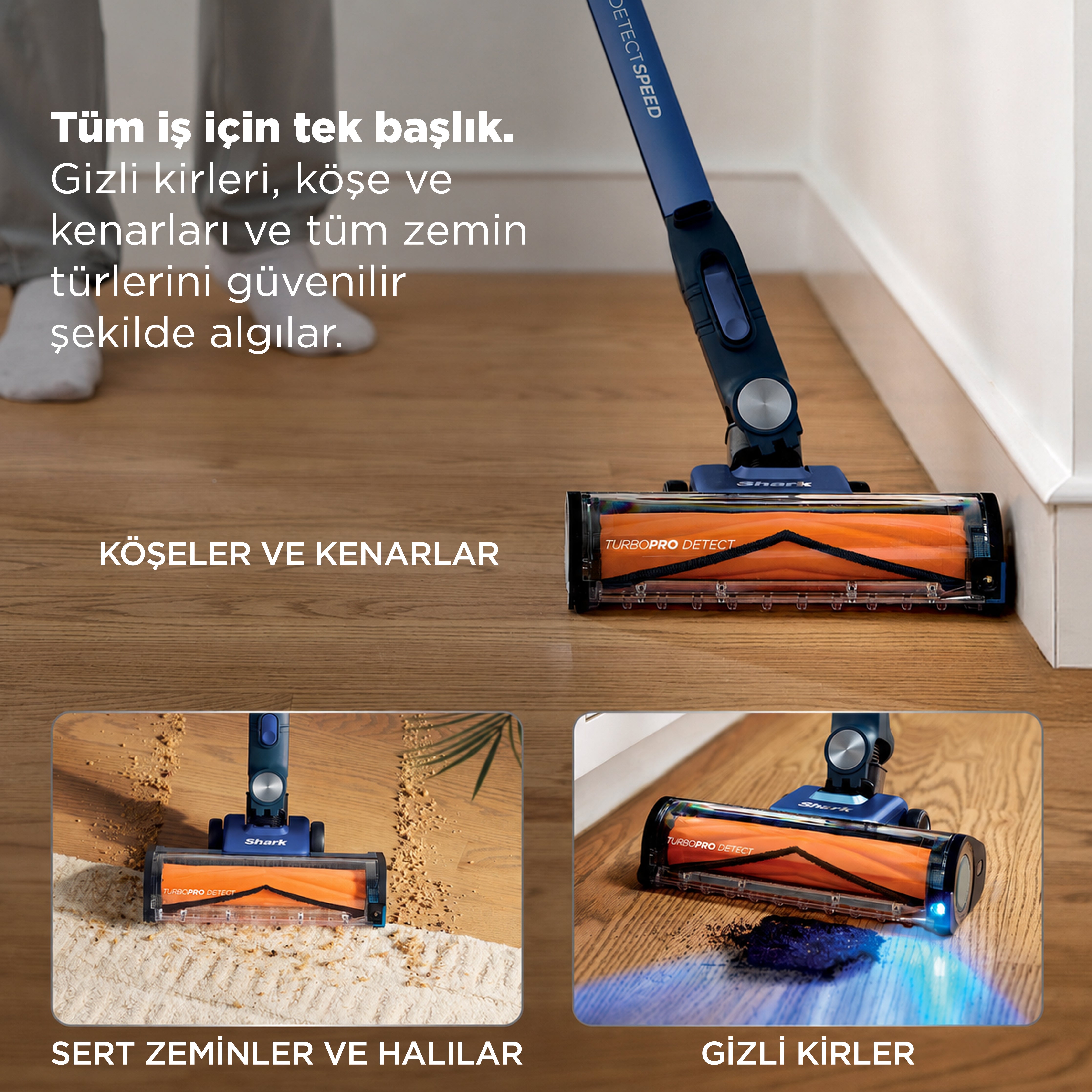 Shark® PowerDetect Speed™ Clean & Empty - Auto Empty Sistemli Pet