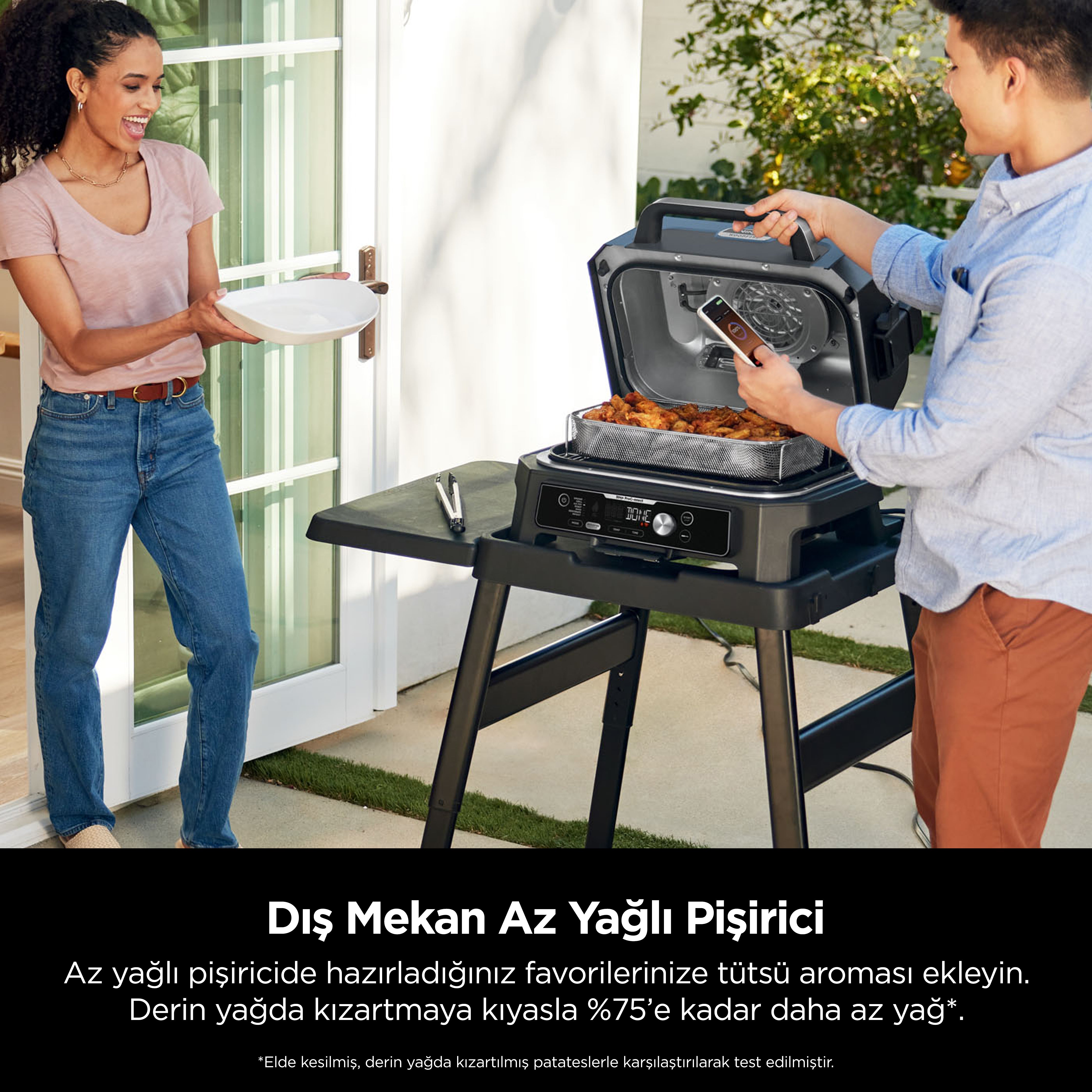 Ninja Woodfire Pro Connect XL Electric BBQ Grill & Smoker – Sharkninja