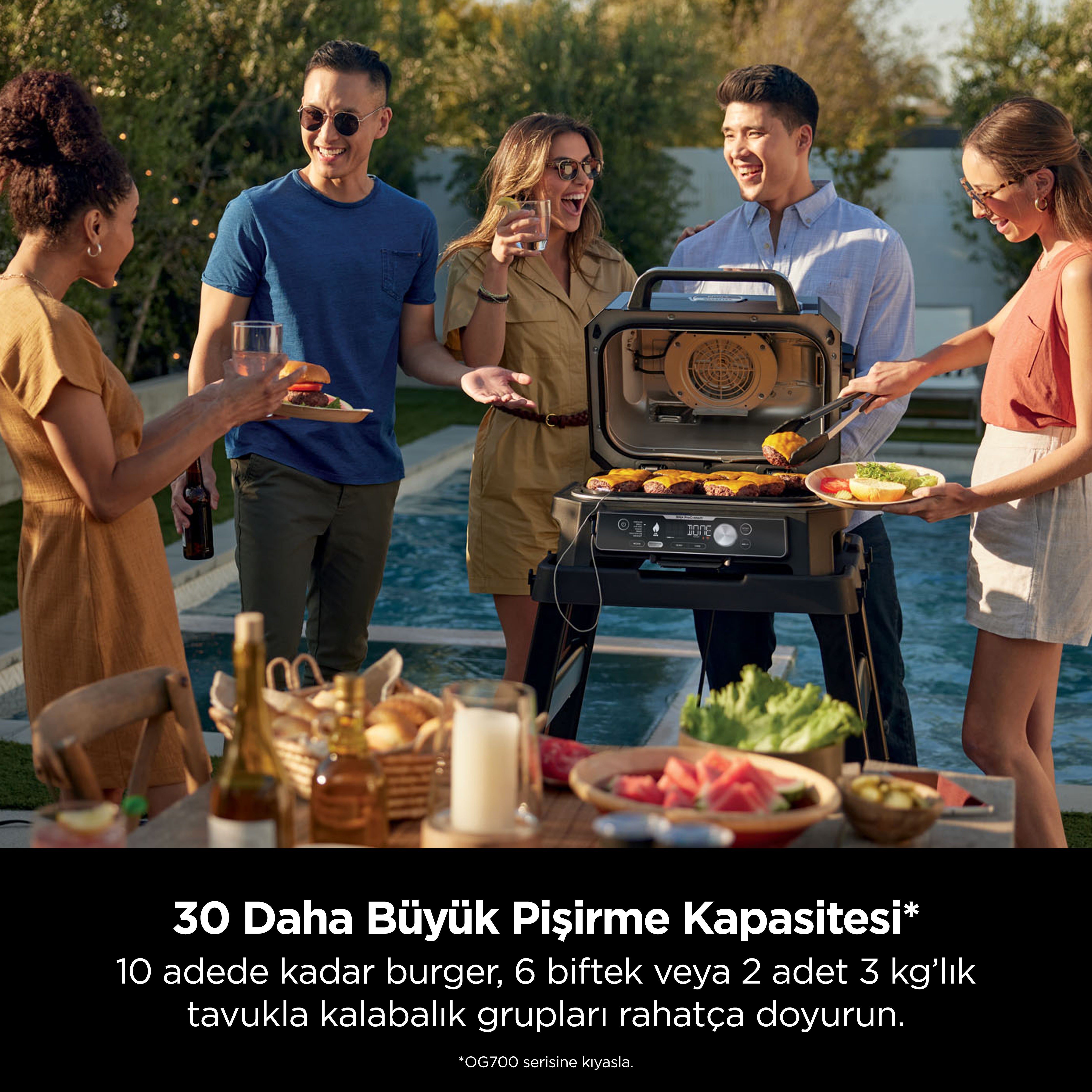 Ninja Woodfire Pro Connect XL Electric BBQ Grill & Smoker – Sharkninja