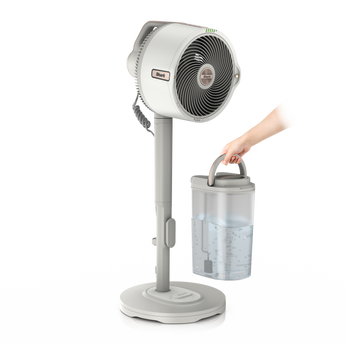 Shark FlexBreeze ProMist Taşınabilir Buharlı Fan – İç ve Dış Mekan Uyumlu, Beyaz