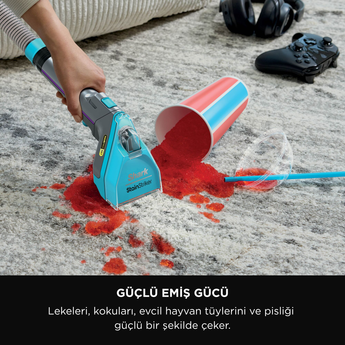 Shark StainStriker HairPro - Pet Başlıklı, Koltuk Yıkama ve Leke Çıkarma Makinesi