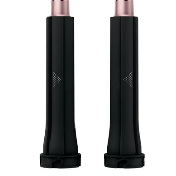 FlexStyle 24 mm İnce Otomatik Bukle Başlığı - Siyah