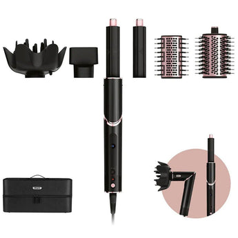Shark FlexStyle 5-in-1 Saç Kurutma & Şekillendirme Sistemi - Black/Rose Gold